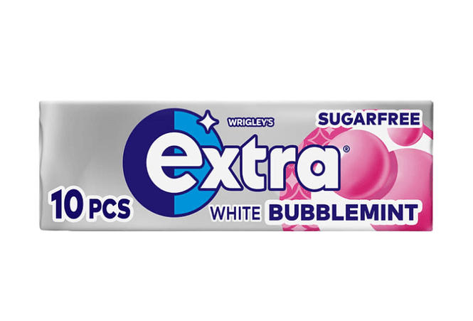 Hovedbilde Extra Tyggegummi White Bubblemint  14g*30st.