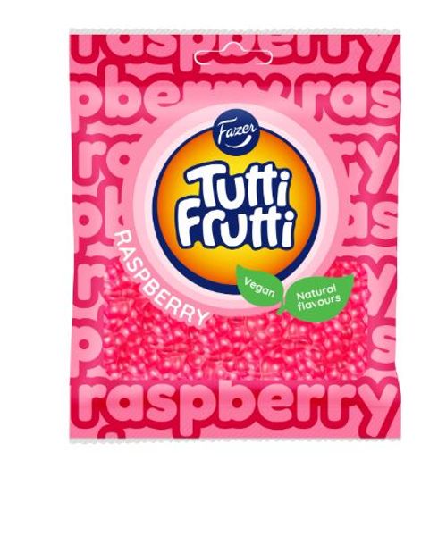 Tutti Frutti Bringebær 90g*24st./ Vegan