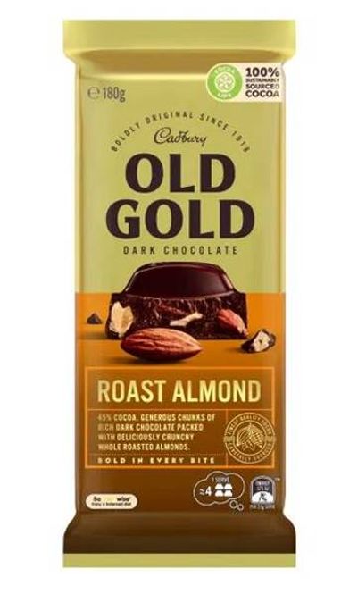 Hovedbilde Cadbury's Old Gold Roasted Almond Dark Chocolate ...