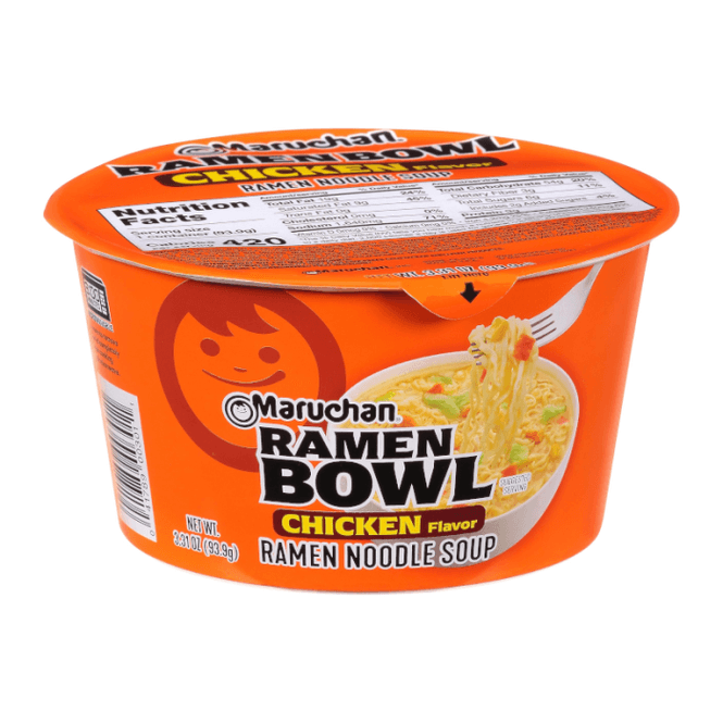 Hovedbilde Maruchan Bowl - Chicken (94g)*6st. USA