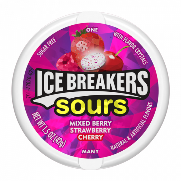 Ice Breakers Sours Berry 1.5oz (42g)*8st. USA