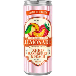 Hovedbilde Spirit of Sweden Lemonade Raspberry & Peach Zero ...
