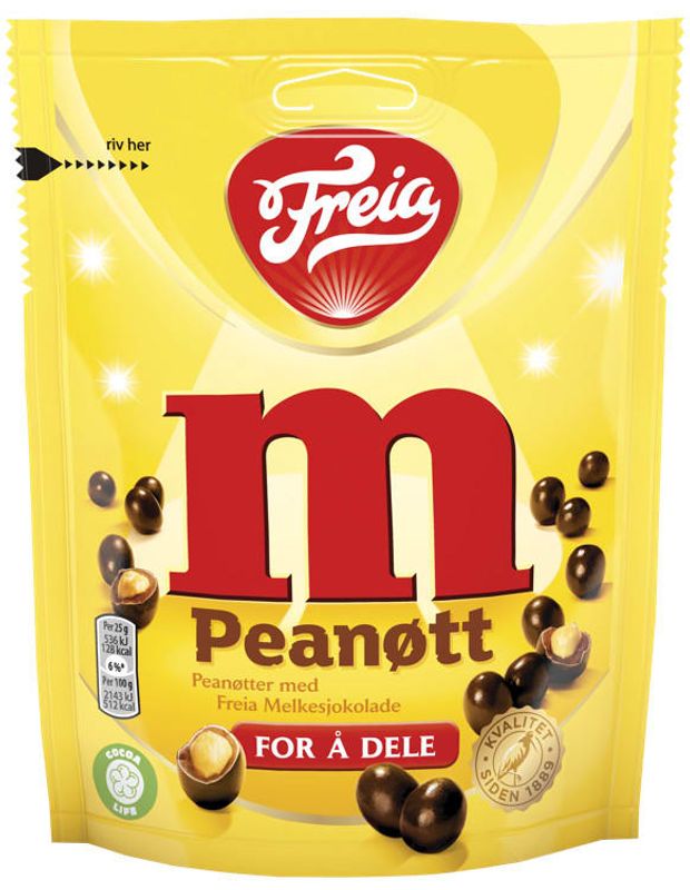 Freia  M Peanøtt 150g*15st.