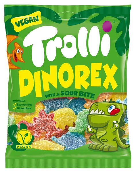 Trolli Dino Rex 100g*24st./ Vegan