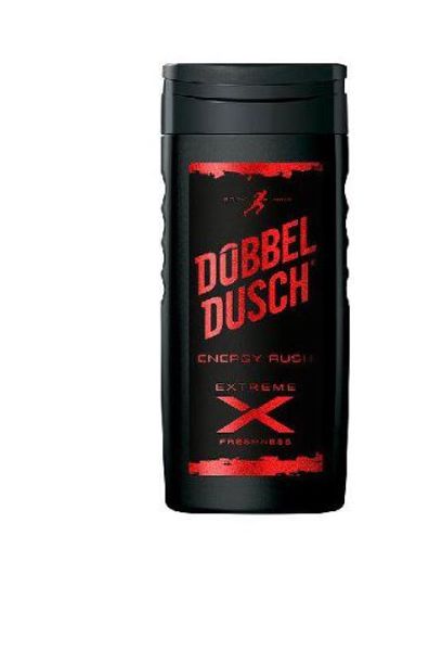 Showergel DUBBEL DUSCH Energy Rush 250ml*12st.