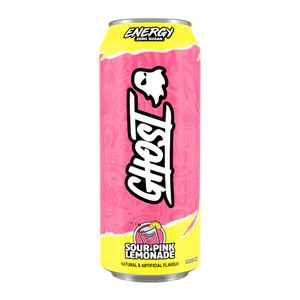 Hovedbilde Ghost - Sour Pink Lemonade Zero Sugar 500ml*12st.