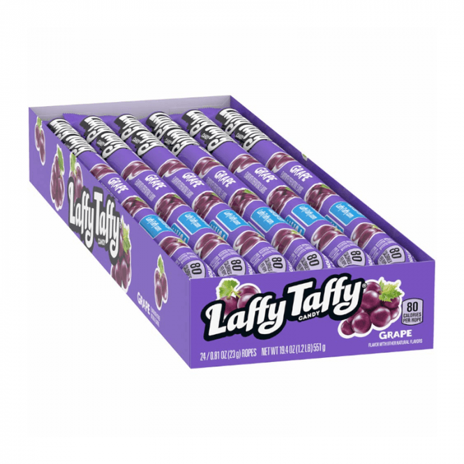 Hovedbilde Laffy Taffy Rope Grape 23gx 24st. USA
