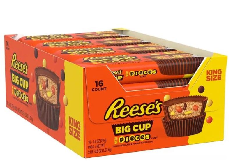 Reese's Big Cup With Reese's Pieces 79g*16st.