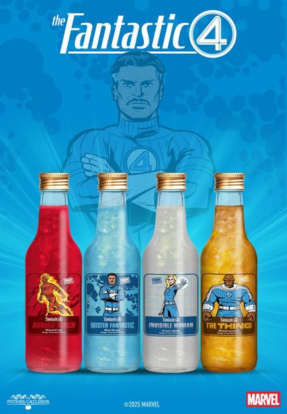 Marvel Fantastic Four - Human Torch Mixed Fruit Soda 330ml*12st.