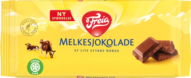 Melkesjokolade Freia 100g*21st.