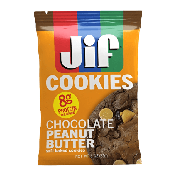 JIF Soft Baked Cookies Chocolate Peanut (85g)*24st.