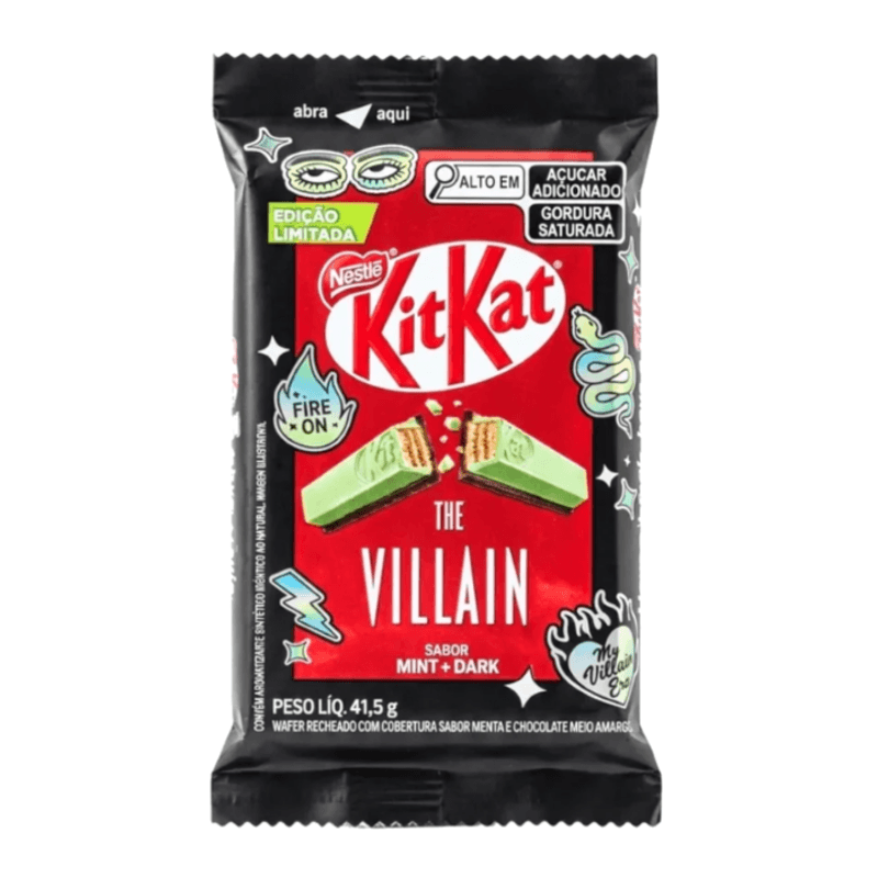 Kit Kat The Villain Mint Dark 41.5g*24st./ Brazil